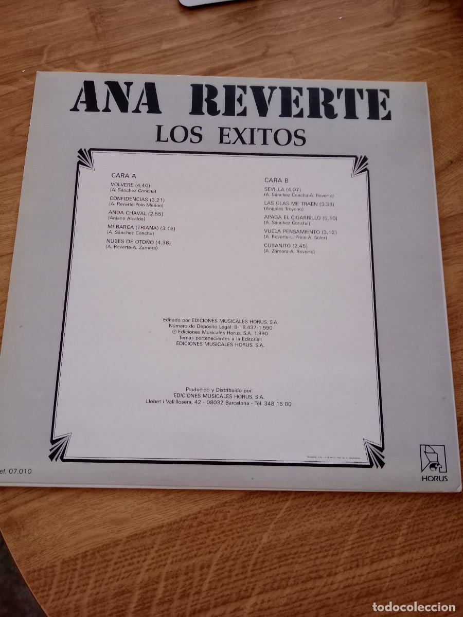 Discos de vinilo: ANA REVERTE LOS EXITOS - Foto 2