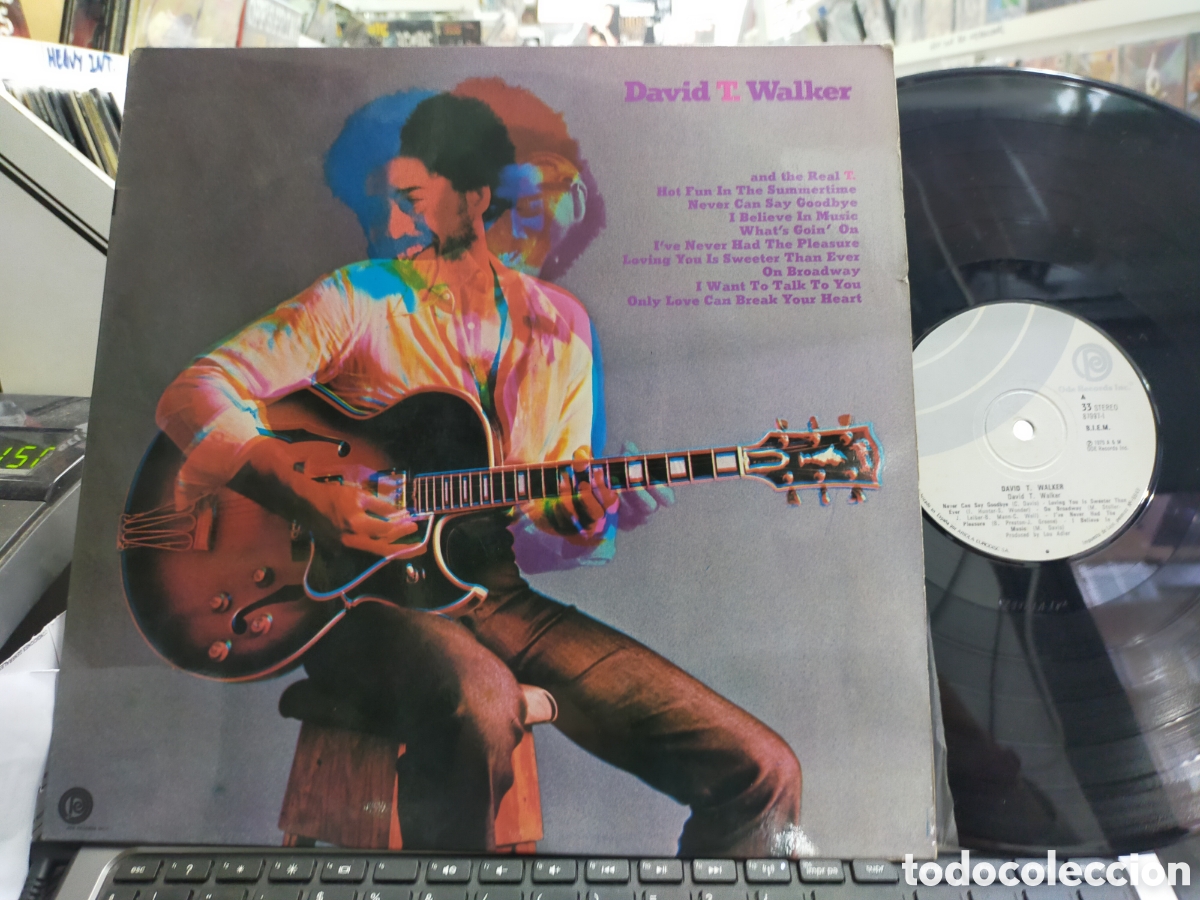 Discos de vinilo: David T. Walker lp Espa&ntilde;a 1975 - Foto 1