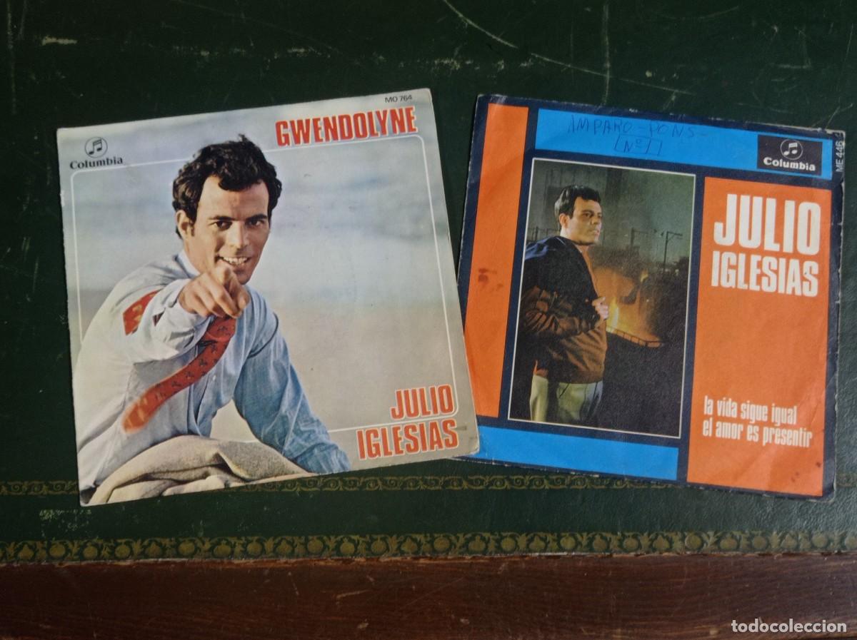 Discos de vinilo: Disco single singles julio iglesias - Foto 1