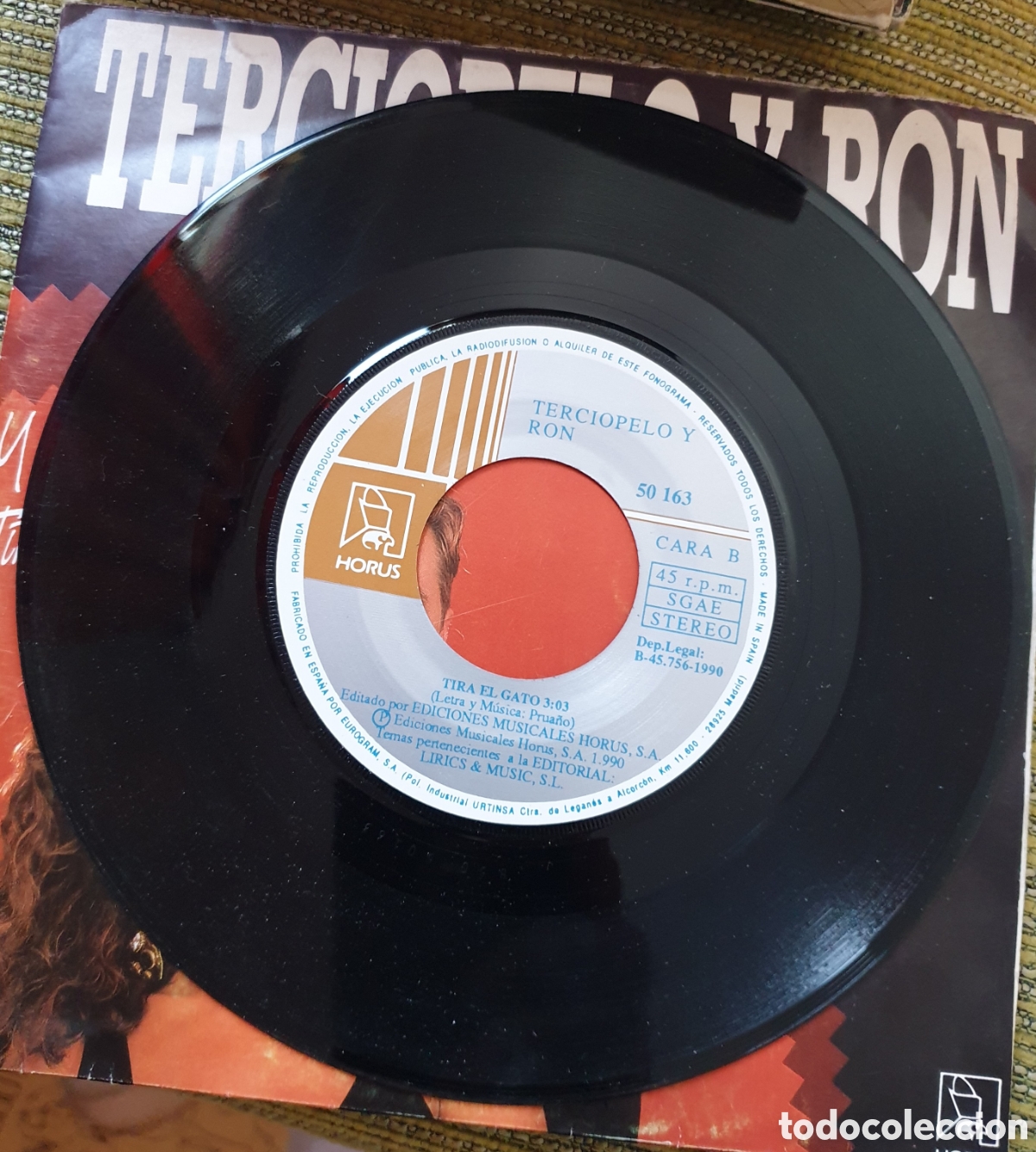 Discos de vinilo: Terciopelo y ron - tira el gato - Foto 2