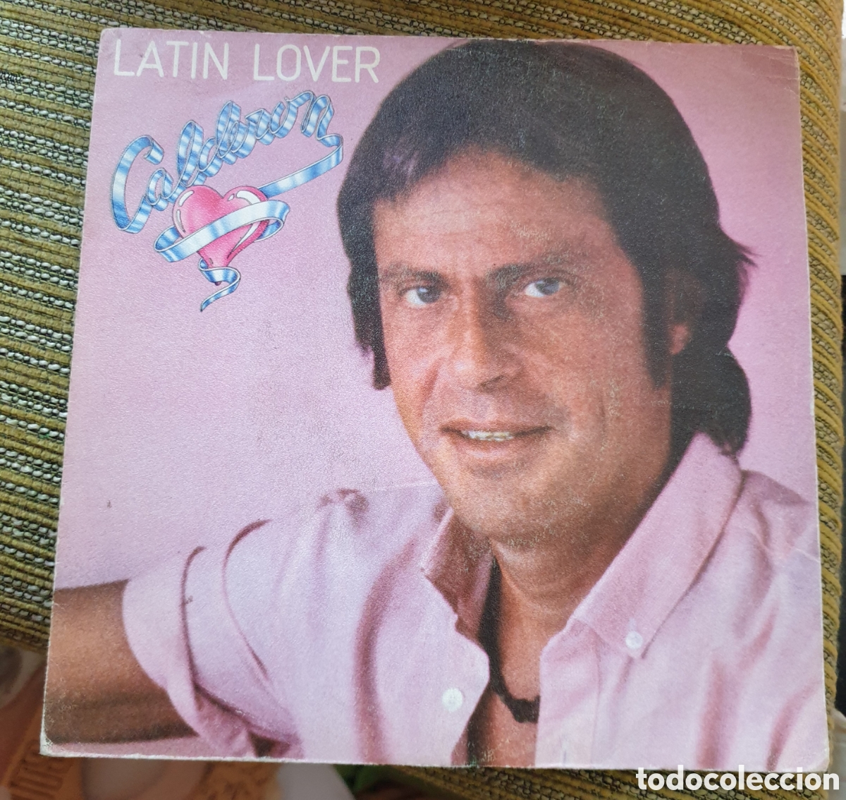 Discos de vinilo: Calder&oacute;n - latin lover - Foto 1