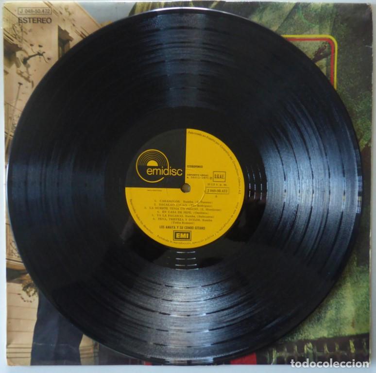 Discos de vinilo: Los Amaya y su Combo Gitano. Emidisc, Spain. 1971 LP - Foto 3