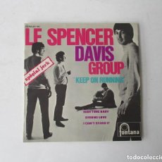 Discos de vinilo: LE SPENCER DAVIS GROUP KEEP ON RUNNING - EP FONTANA 1965. Lote 399844574