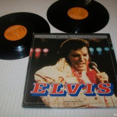 Discos de vinilo: ELVIS PRESLEY - BOX - MITOS MUSICALES ..2 LP´S CAJA CON 20 GRANDES EXITOS ..RCA EDITADO EN 1986. Lote 399771964