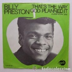 Discos de vinilo: BILLY PRESTON - THAT'S THE WAY GOD PLANNED IT. Lote 399950979