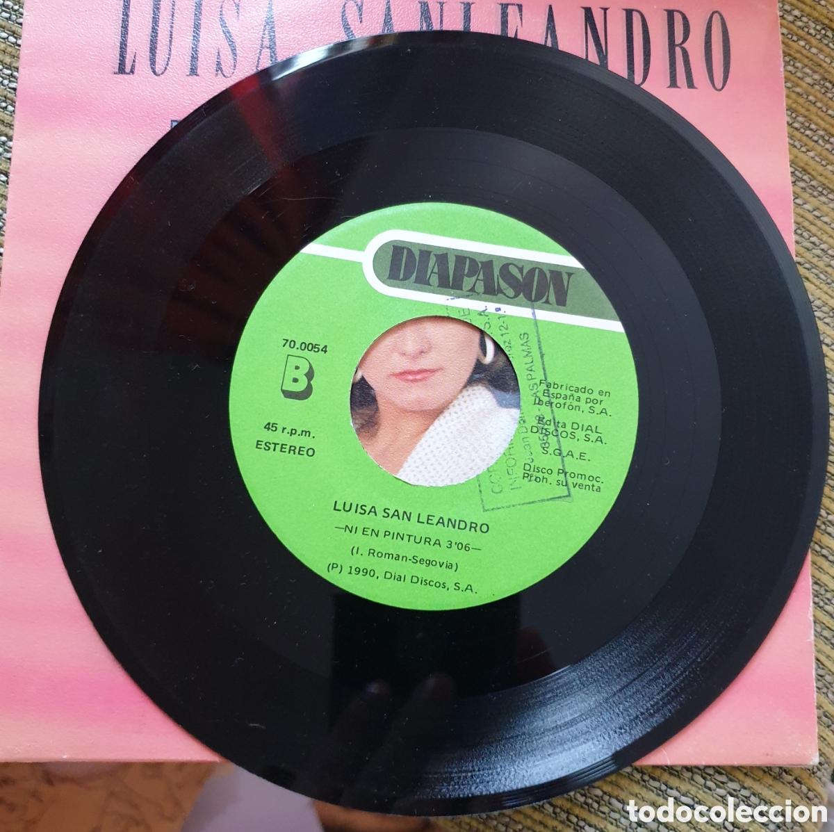 Discos de vinilo: Luisa Sanleandro - lo que tu me diste - Foto 3