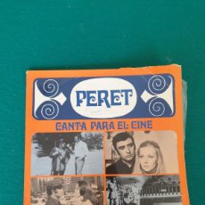Discos de vinilo: PERET – CANTA PARA EL CINE. Lote 400070439