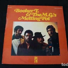 Discos de vinilo: MADE IN USA LP, BOOKER T. & THE M.G.'S, MELTING POT, STAX RECORDS 2325 030, AÑO 1970.