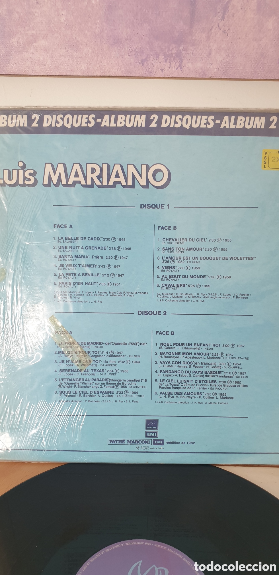 Discos de vinilo: Luis Mariano,2 discos - Foto 3