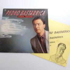 Discos de vinilo: LP. PEDRO BASTARRICA. ANIMAL AMADOR. CON CARPETA PROMOCIONAL. NUEVO. CFE. 1984. Lote 400101844