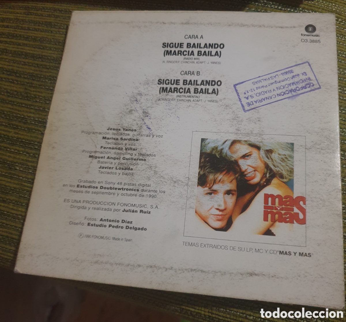 Discos de vinilo: M&aacute;s y m&aacute;s- sigue bailando - Foto 2