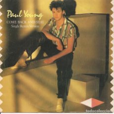 Discos de vinilo: PAUL YOUNG,COME BACK AND STAY PROMO DE 1 SOLA CARA DEL 83