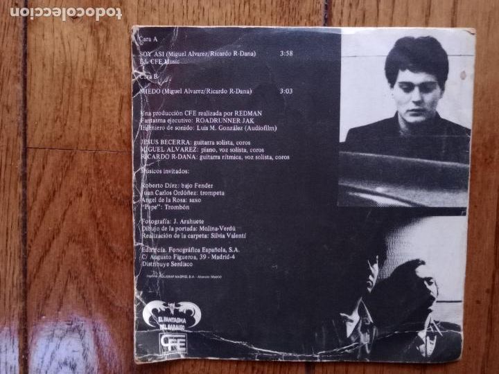 Discos de vinilo: Squash - soy as&iacute; + miedo - Foto 2
