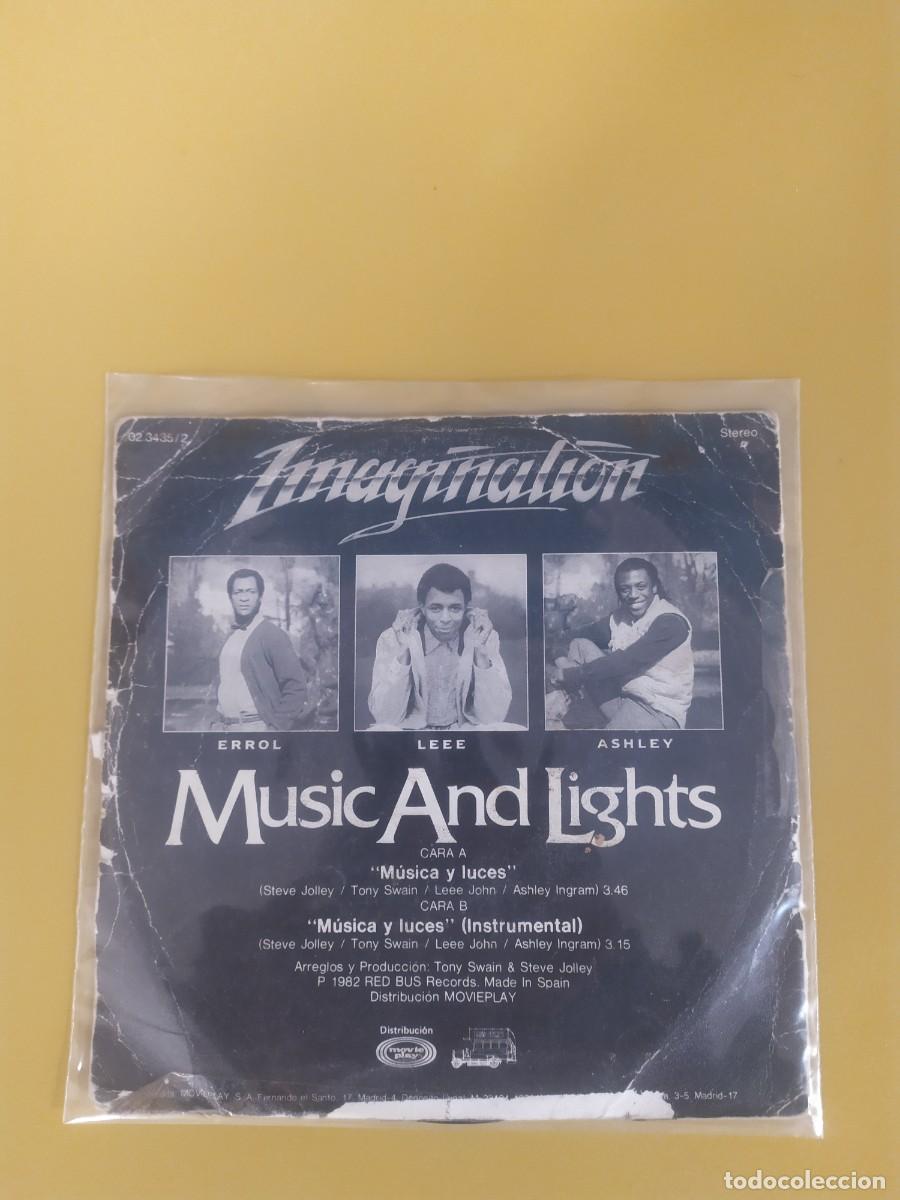 Discos de vinilo: Imagination - Music and lights 1982 - Foto 2