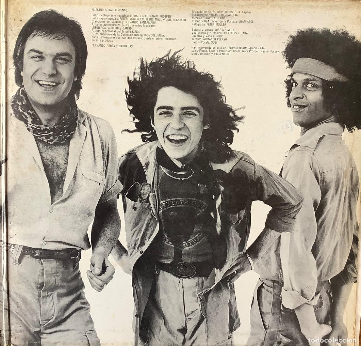 Discos de vinilo: BARRABAS-PIEL DE BARRABAS (Solo carpeta) - Foto 3