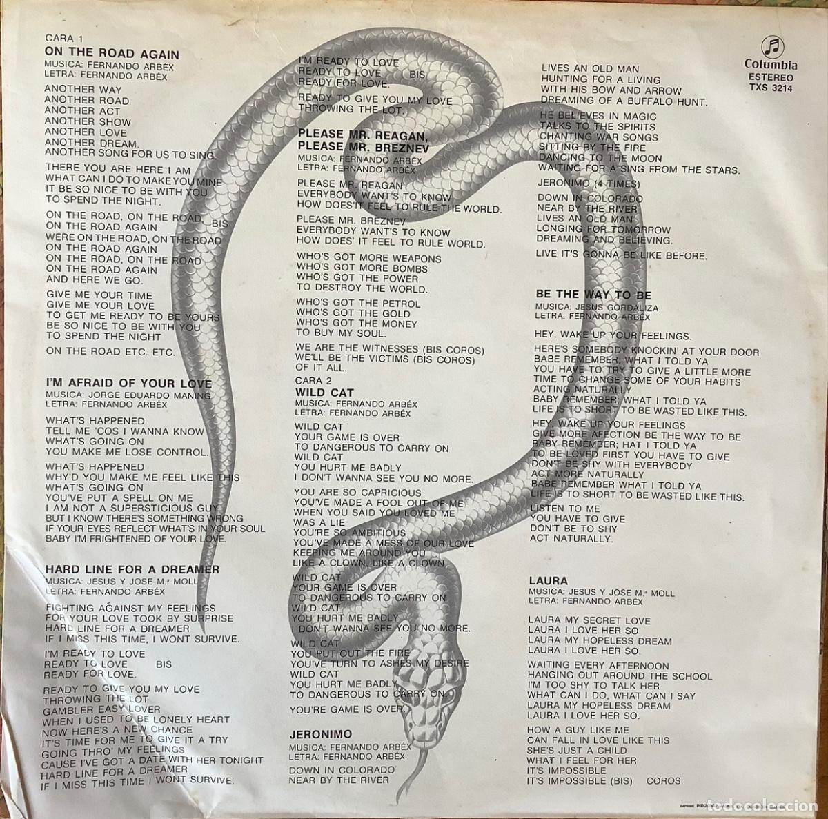 Discos de vinilo: BARRABAS-PIEL DE BARRABAS (Solo carpeta) - Foto 4