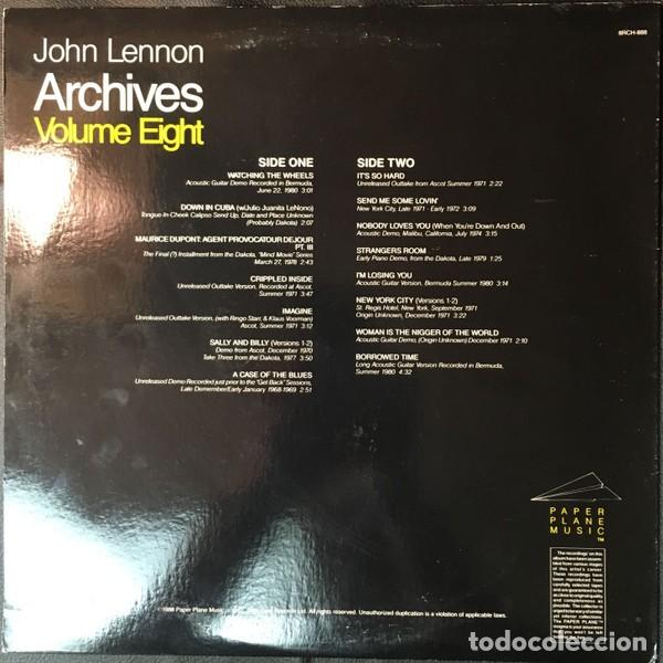 Discos de vinilo: John Lennon Archives Volume Eight, Rare!! - Foto 2