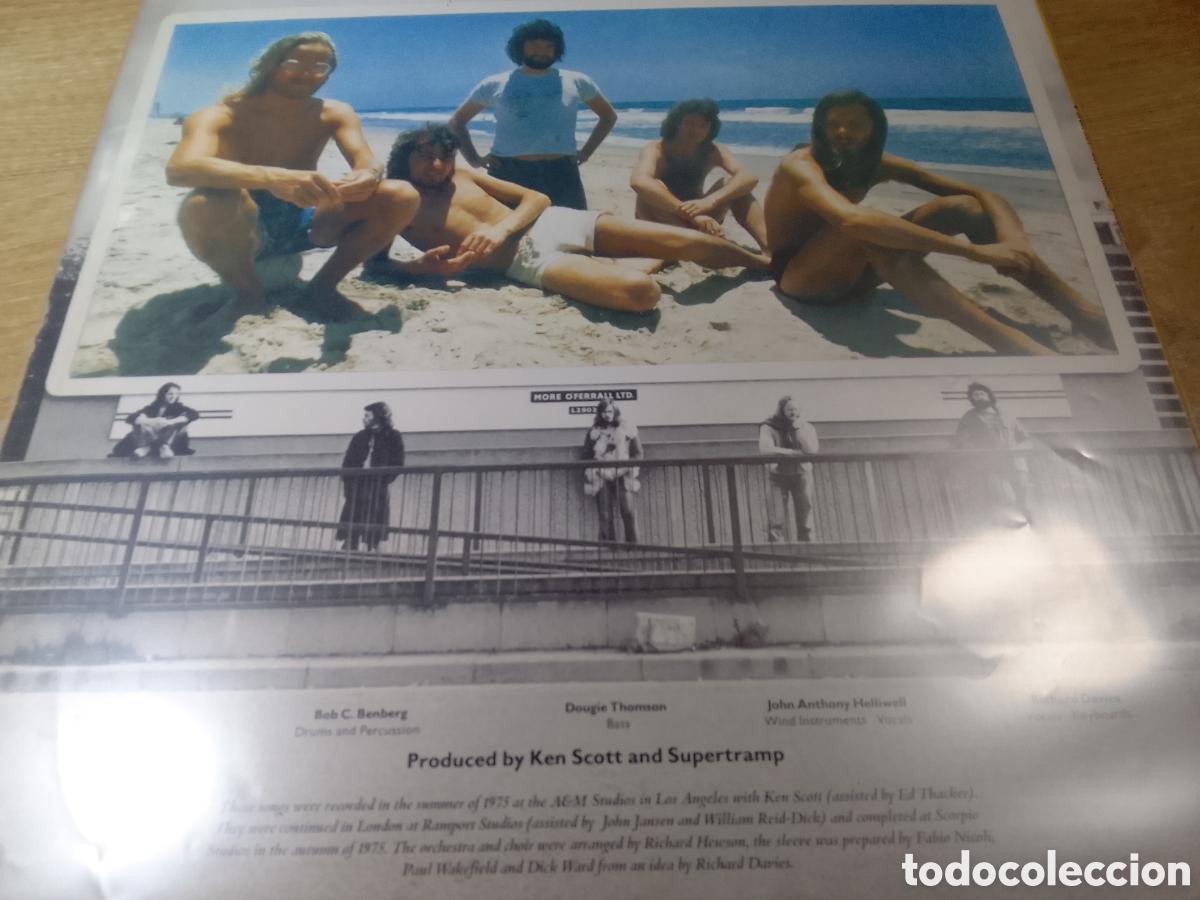 Discos de vinilo: SUPERTRAMP CRISIS ? WHAT CRISIS ? - Foto 2