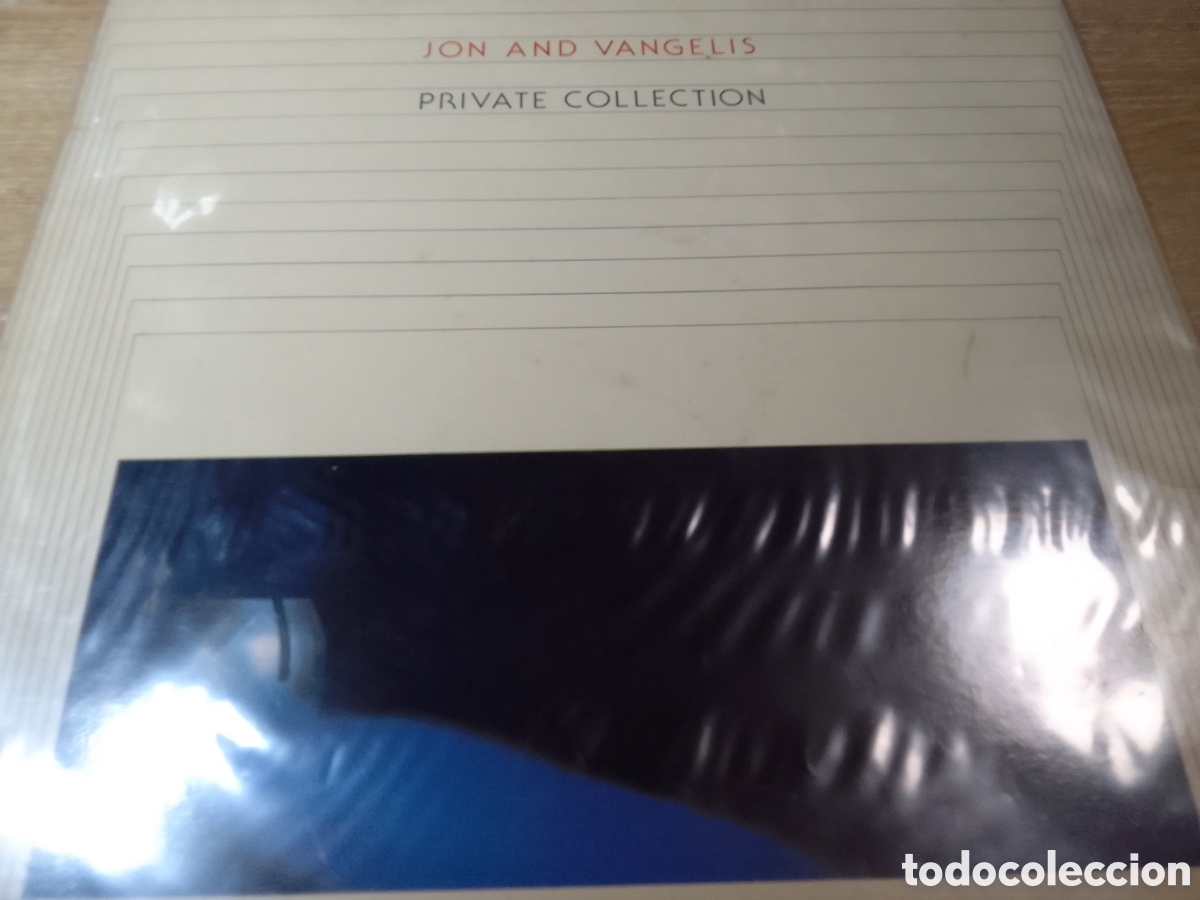 Discos de vinilo: JON AND VANGELIS PRIVATE COLLECTION - Foto 1