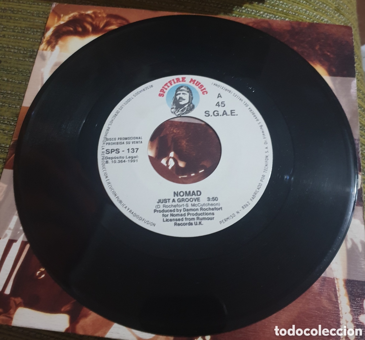 Discos de vinilo: NOMAD - JUST A GROOVE - Foto 2