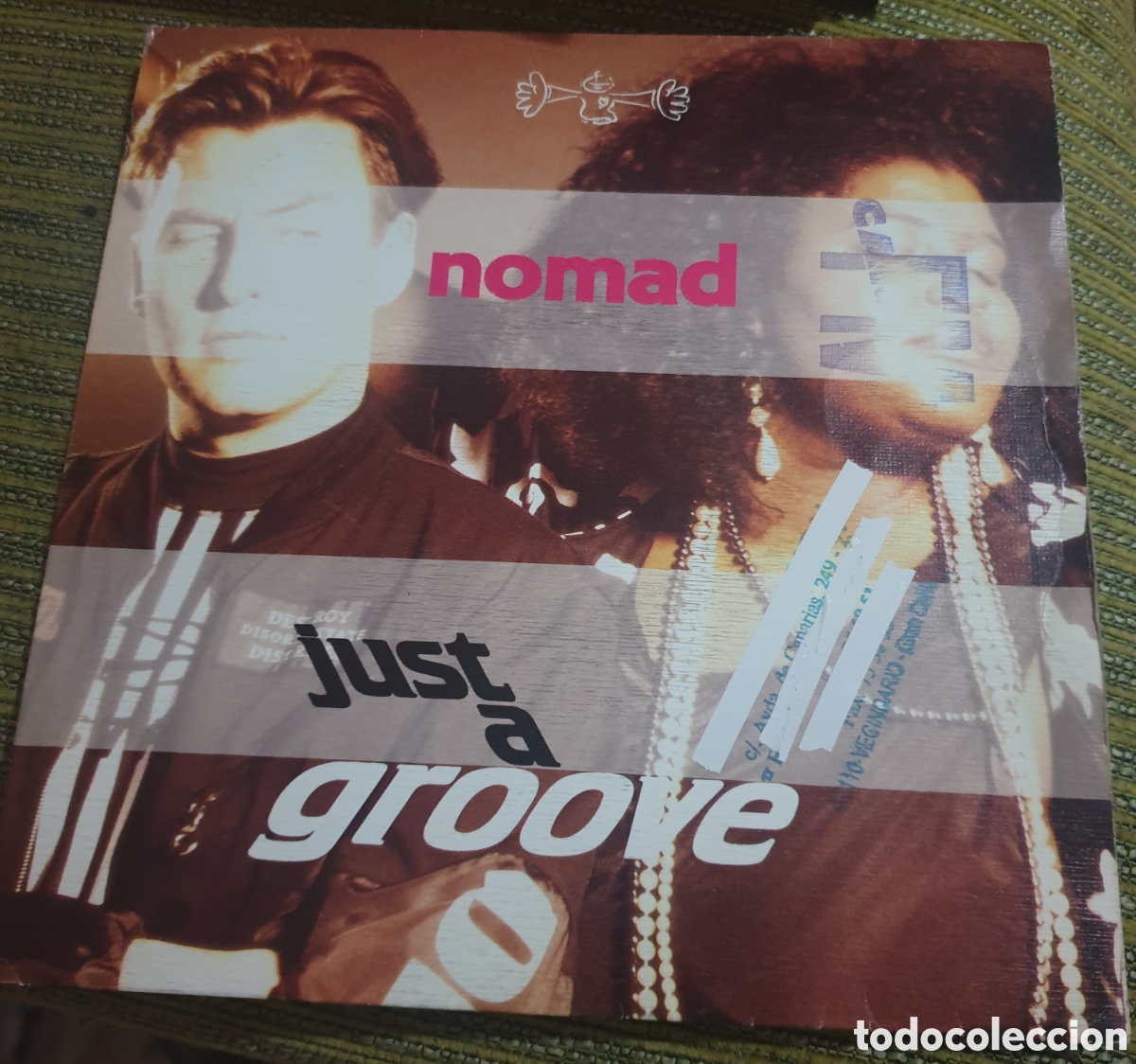 Discos de vinilo: NOMAD - JUST A GROOVE - Foto 1