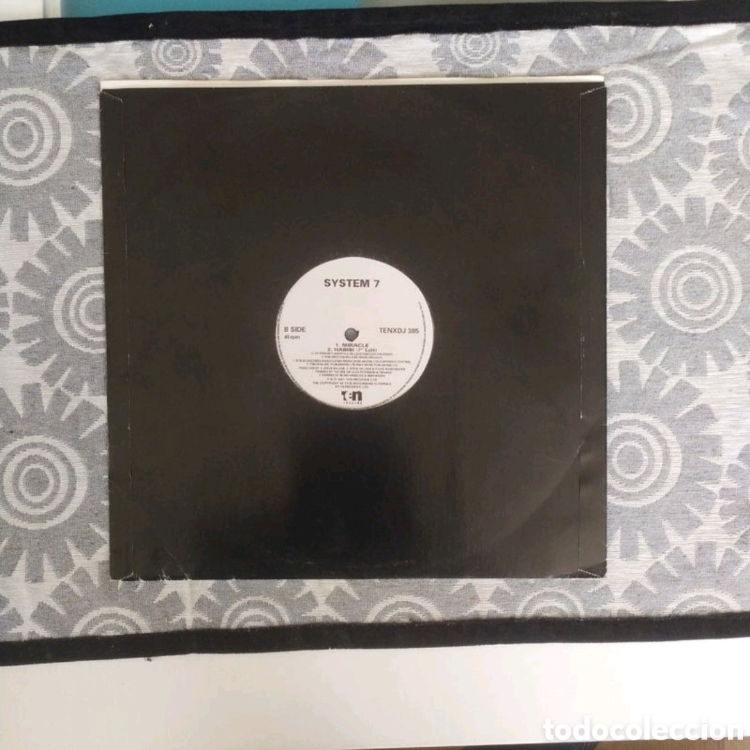 Discos de vinilo: Maxi single System 7. Habibi - Foto 2
