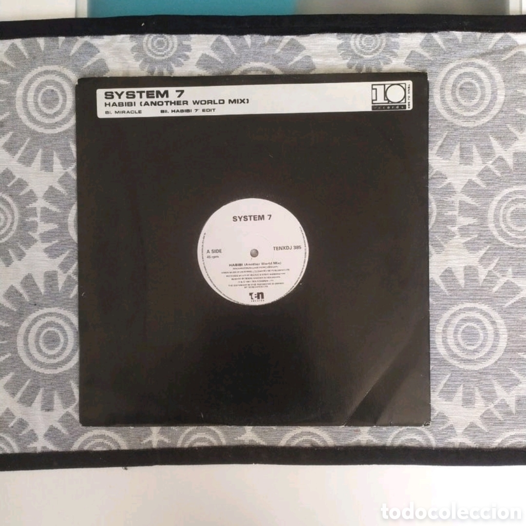 Discos de vinilo: Maxi single System 7. Habibi - Foto 1