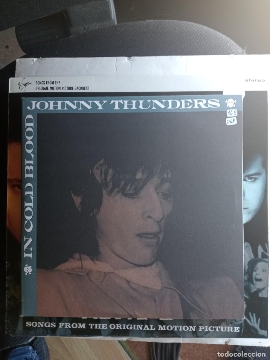 Discos de vinilo: johnny thunders in cold blood 1998 gatefold 10&rdquo; 2 discos - Foto 1