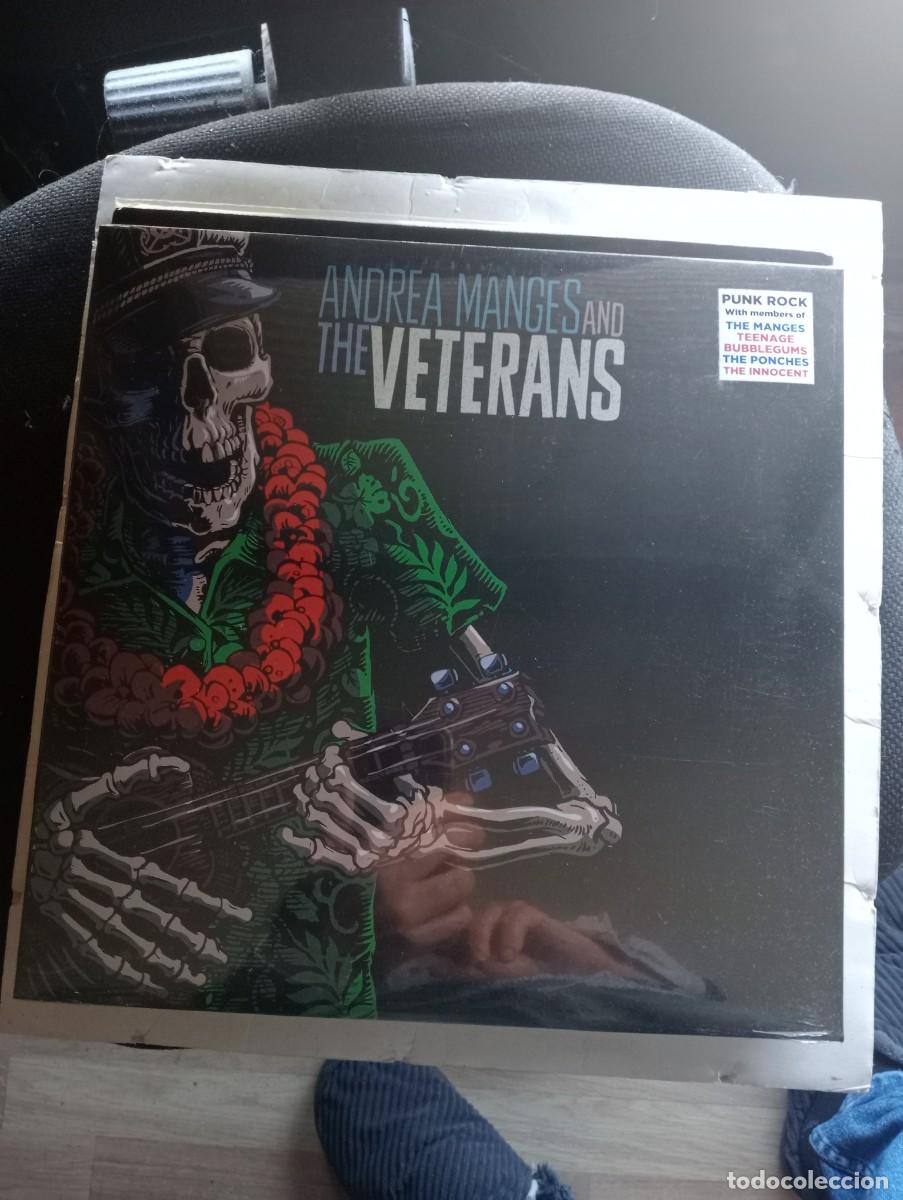 Discos de vinilo: andrea manges & the veterans 2018 punk lp - Foto 1