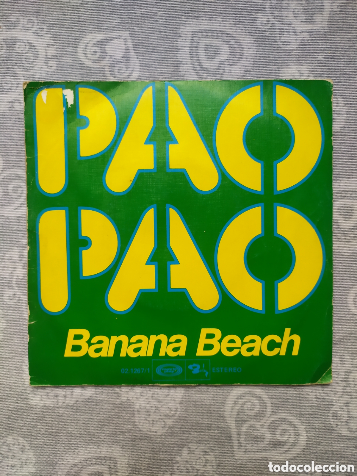 Discos de vinilo: Single PAO PAO. Banana Beach - Foto 1