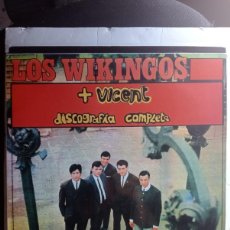 Discos de vinilo: LOS WIKINGOS + VICENT DISCOGRAFIA COMPLETA 1989 LP