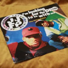 Discos de vinilo: JAZZY JEFF & THE FRESH PRINCE, I'M LOOKING FOR THE ON. JIVE RECORDS, EDICIÓN USA.. Lote 400256844