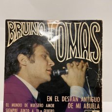 Discos de vinilo: EP - BRUNO LOMAS - EN EL DESVAN ANTIGUO - REGAL - BARCELONA 1967. Lote 400263199