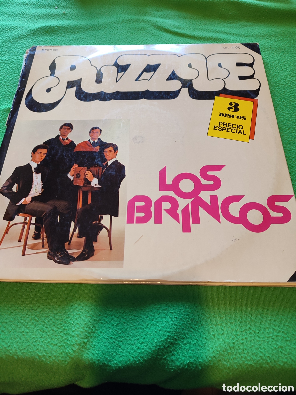 Discos de vinilo: Los Brincos - Same edici&oacute;n Puzzle - Foto 1