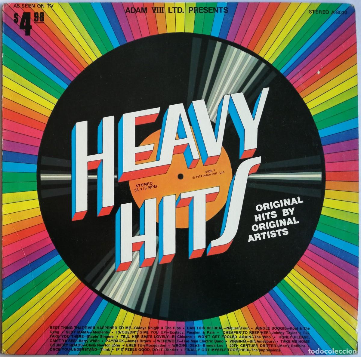 Vinyl-Schallplatten: Heavy Hits, Adam VIII Ltd. A-8010, A8R 8010