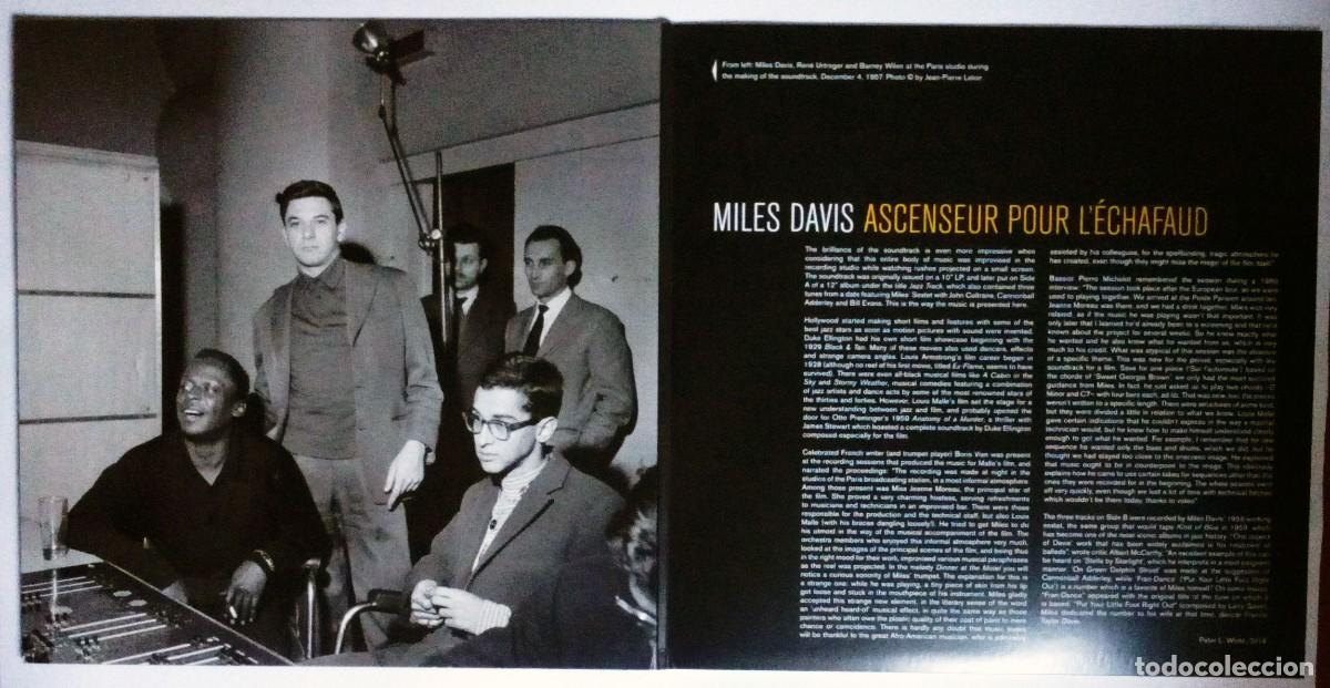 Discos de vinilo: Miles Davis &ndash; Ascenseur Pour L&Eacute;chafaud - Foto 2