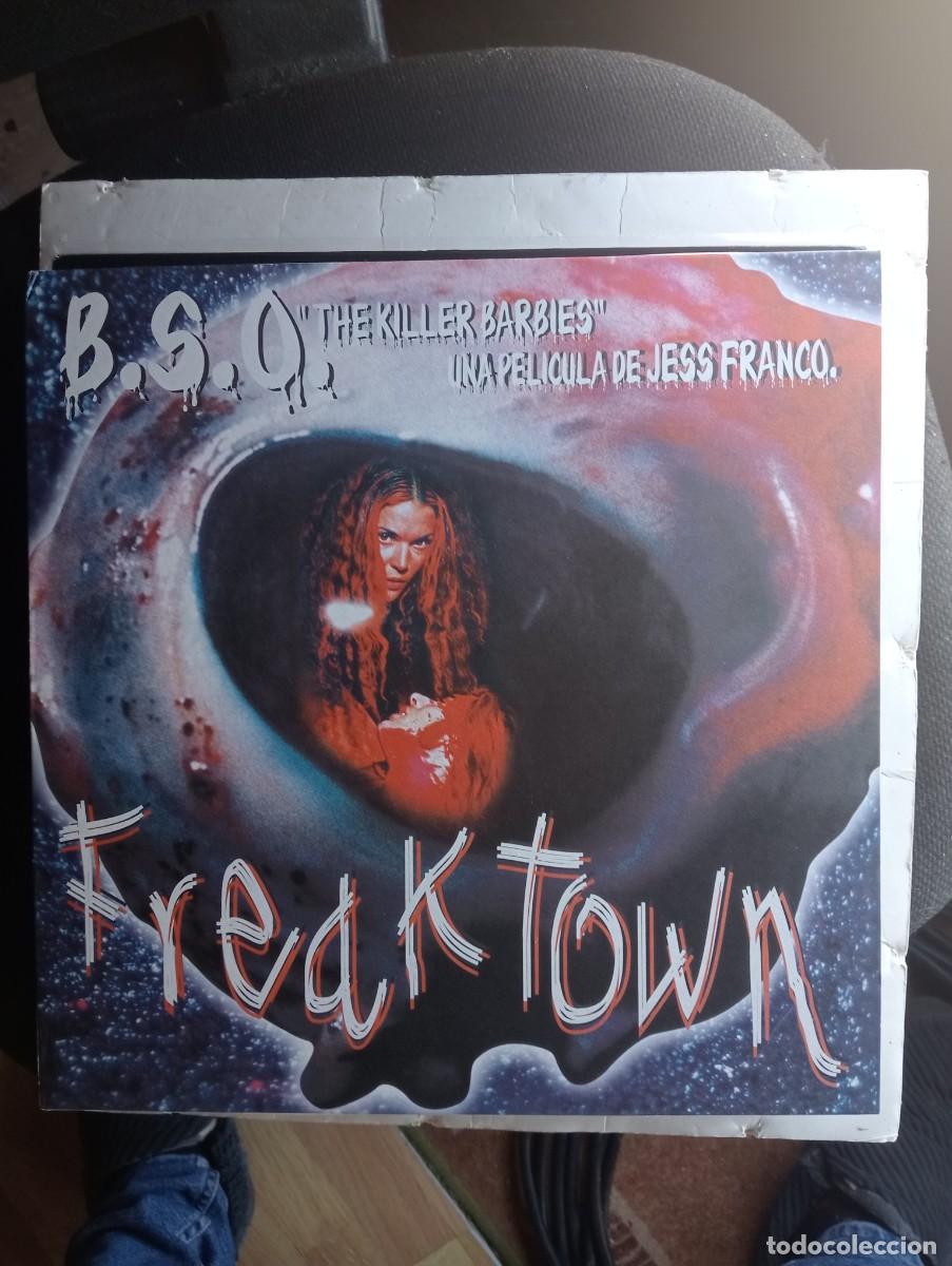 Discos de vinilo: freak town varios the killer barbies bso insert lp 1996 - Foto 1