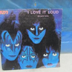 Discos de vinilo: SINGLE KISS I LOVE IT LOUD 1982. Lote 400325144