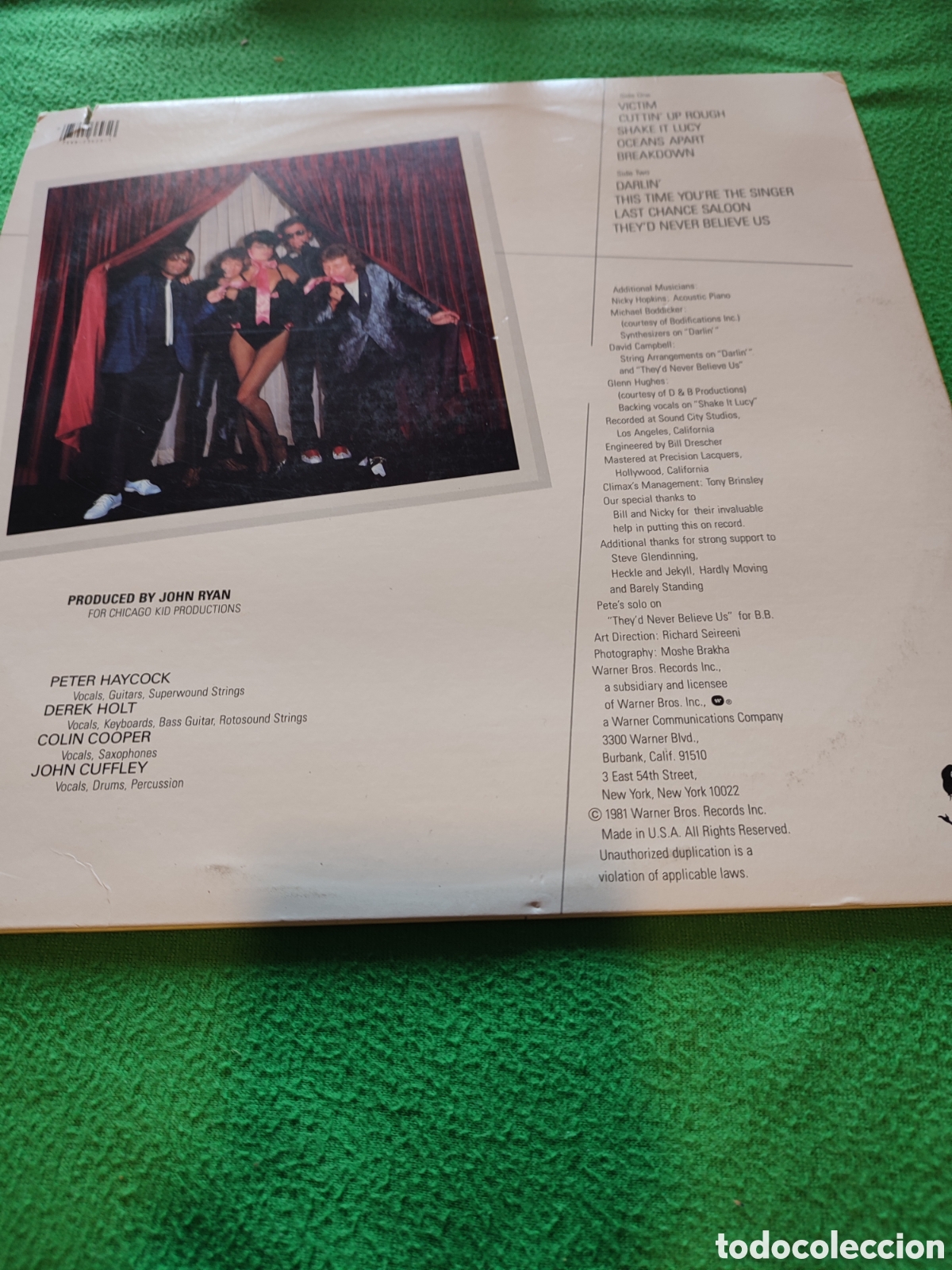 Discos de vinilo: Cl&iacute;max Blues Band - Lucky for some - Foto 2