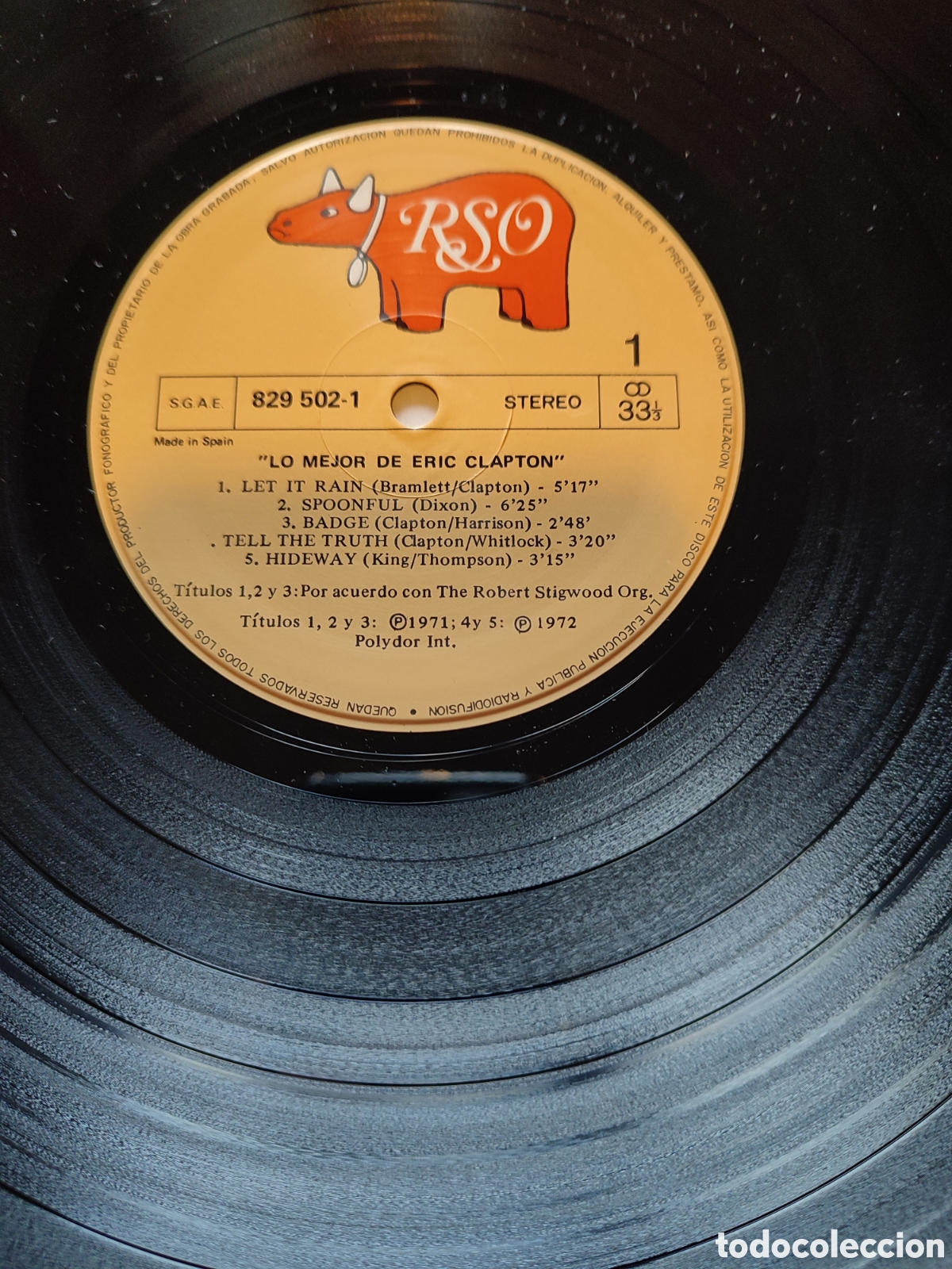 Discos de vinilo: Eric Clapton - Lo mejor de ... - Foto 3