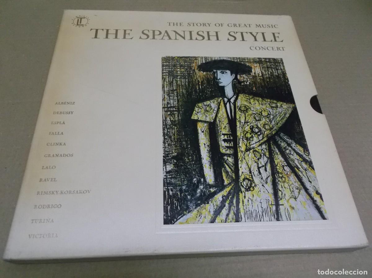Discos de vinil: THE STORY OF GREAT MUSIC (CAJA CON 5 LP'S + LIBRETO) THE SPANISH STYLE CONCERT A&Ntilde;O 1969 EDIC. U.S.A.