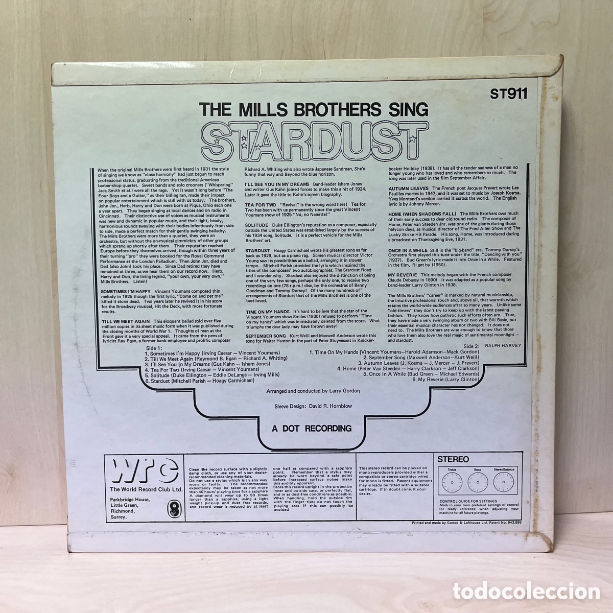 Discos de vinilo: The Mills Brothers - Stardust (LP) - Foto 2