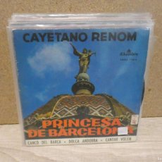 Discos de vinilo: ARKANSAS1980 EXPRO DISCO 7 PULGADAS ESTADO CORRECTO EP CAYETANO RAMON PRINCESA DE BARCELONA. Lote 400355754