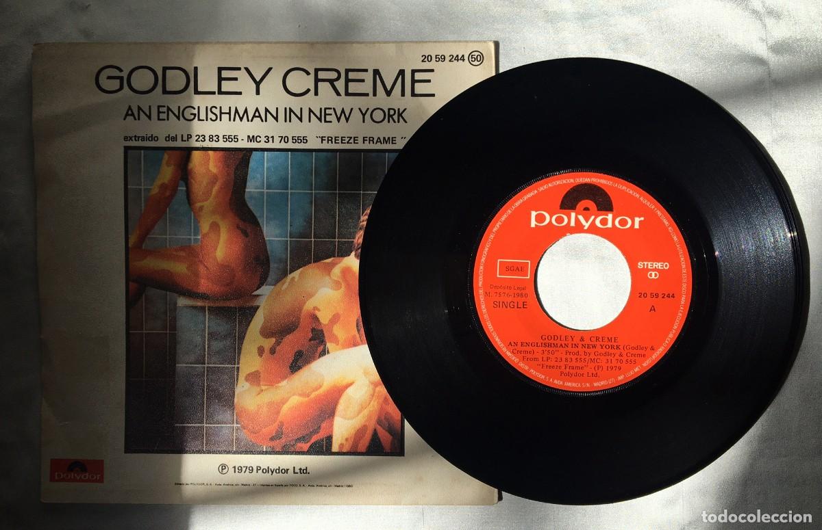 Discos de vinilo: Disco single de Godley creme - Foto 1