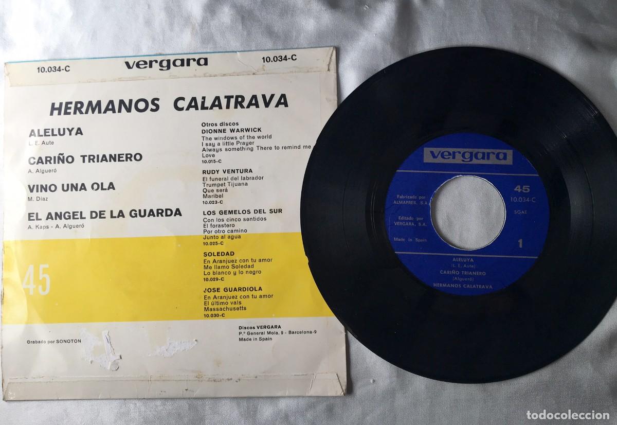 Discos de vinilo: Disco vinilo de los hermanos Calatrava - Foto 2