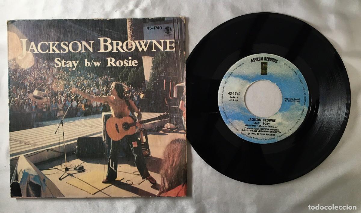Discos de vinilo: Disco de vinilo single de Jackson Browne - Foto 1