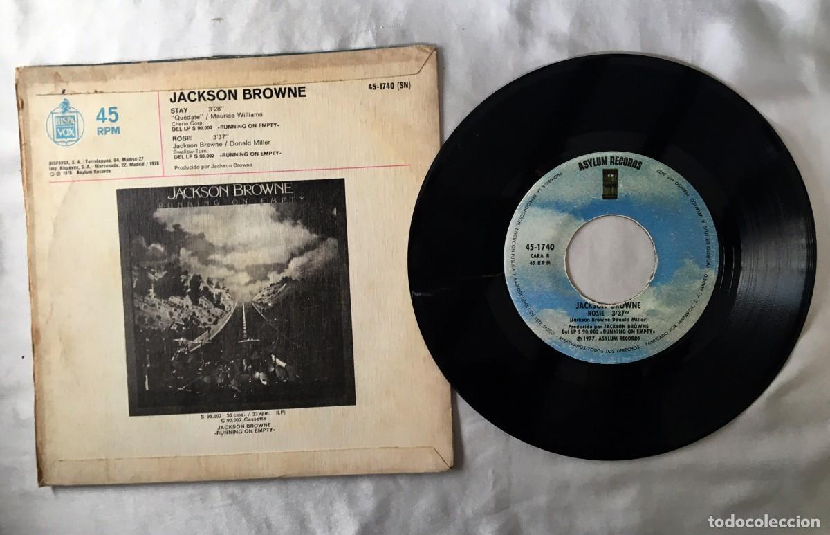 Discos de vinilo: Disco de vinilo single de Jackson Browne - Foto 2