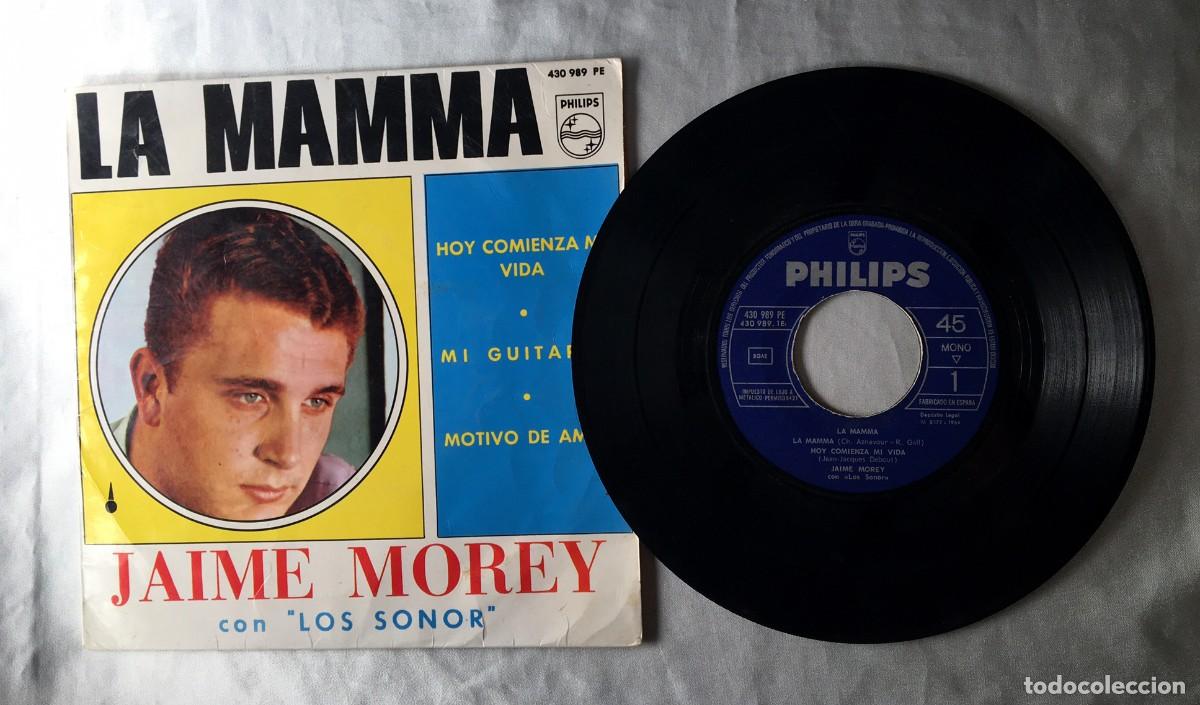 Discos de vinilo: Disco de vinilo sencillo de Jaime Morey - Foto 1