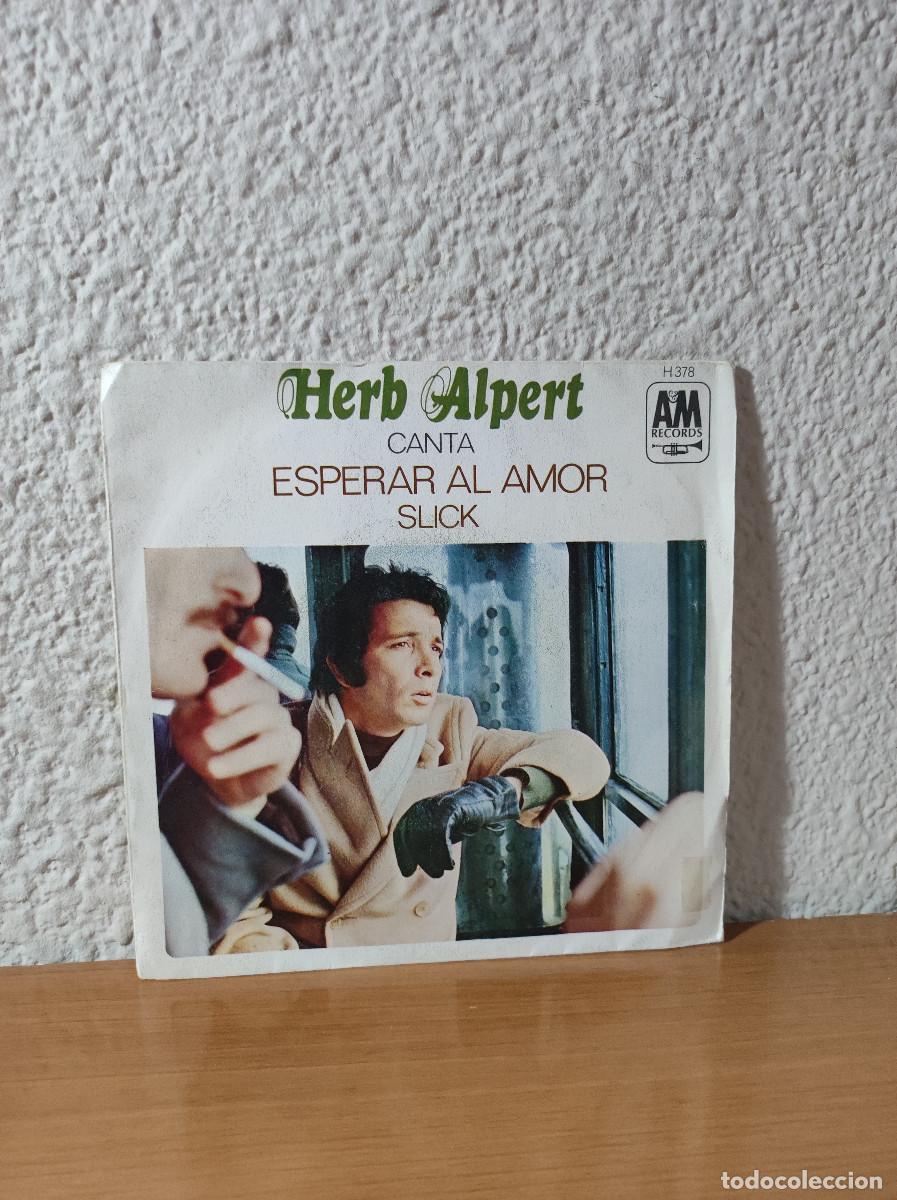 Discos de vinilo: ESPERAR AL AMOR SLICK HERB ALPERT - Foto 1