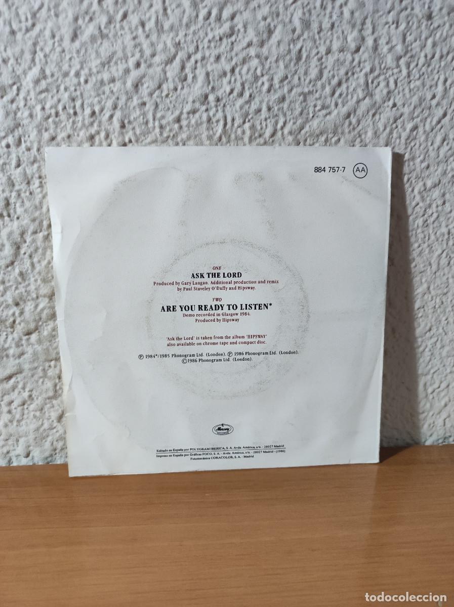 Discos de vinilo: Hipsway &ndash; Ask The Lord (A New Version) - Foto 2